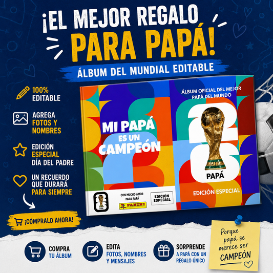 ALBUM MUNDIAL PARA PAPA