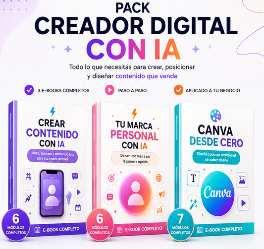 PACK CREADOR DE CONTENIDO